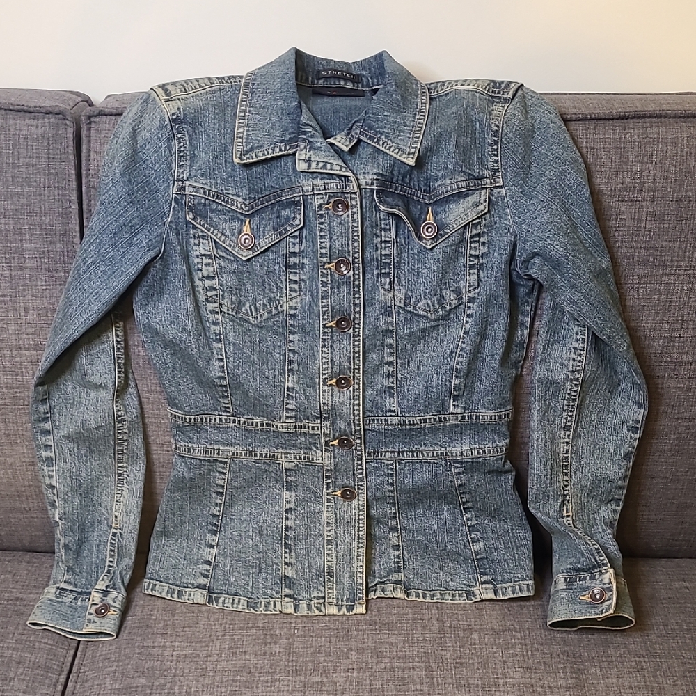 Axcess Blue Denim Jean Jacket